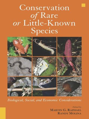 cover image of Conservation of Rare or Little-Known Species